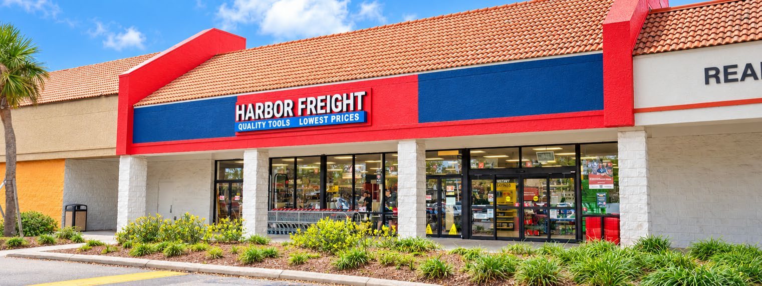 Harbor Freight Tools storefront at Royal Oaks
